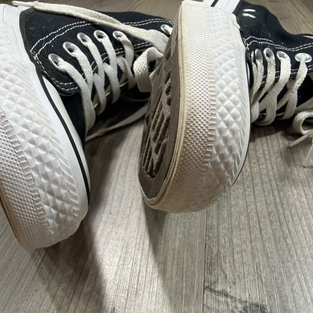 Black Converse Chuck Taylor All Star High Top Unisex Size 5 Men 7 Women Sneakers